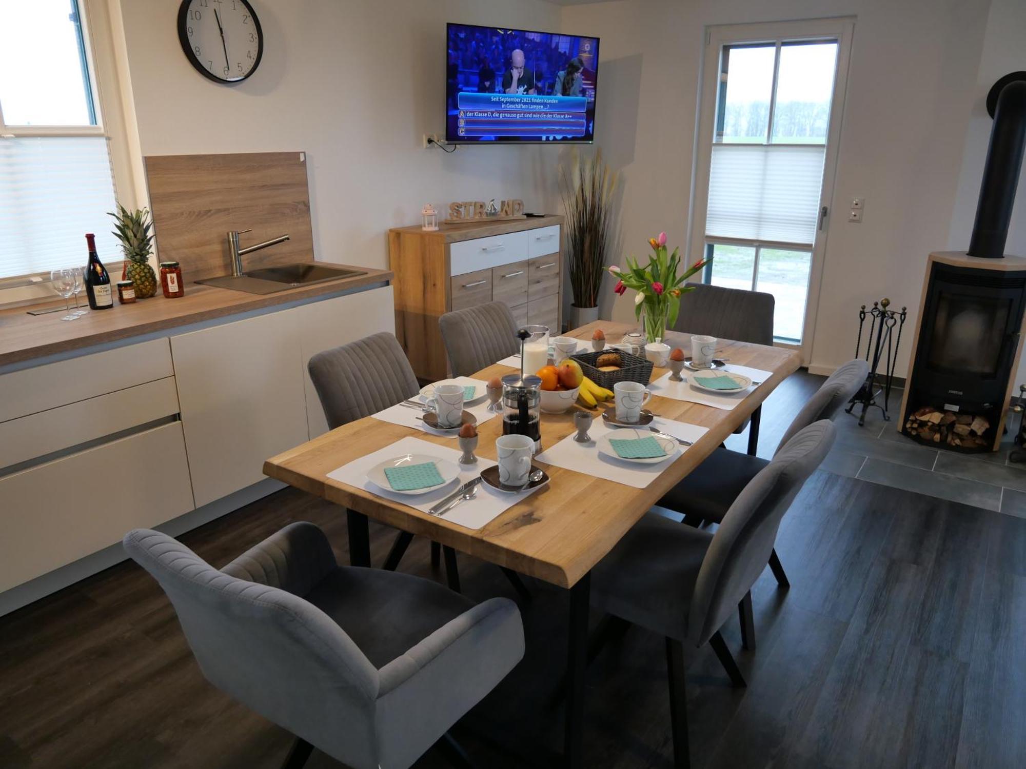 Dicht An Der Kueste Haus "Emma" Mit Infrarot-Sauna Uwallbox 지로우 외부 사진
